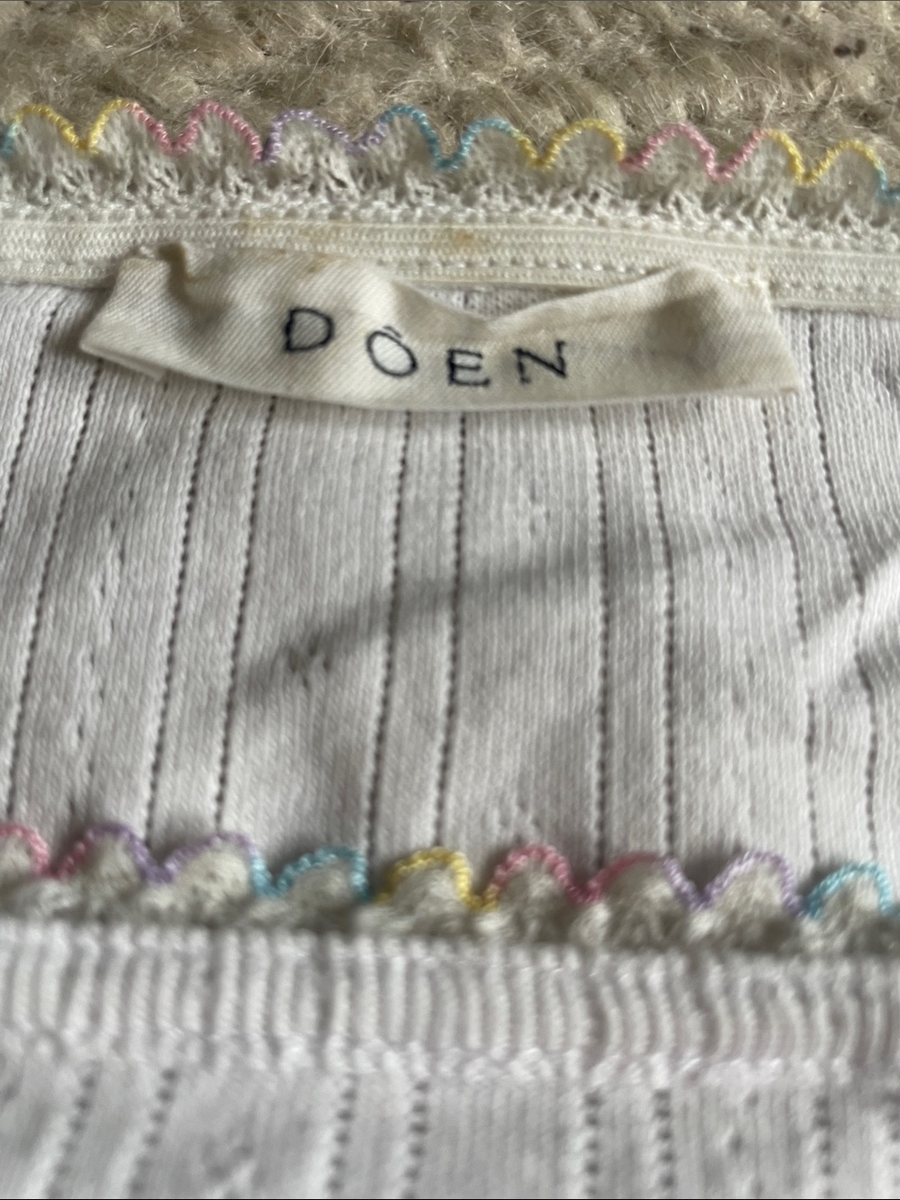 Doen pointelle tank! - Picture 6 of 9